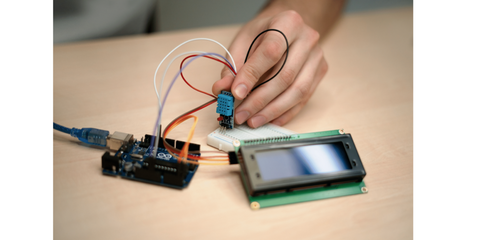 Подключения модуля влажности воздуха к плате Arduino Uno