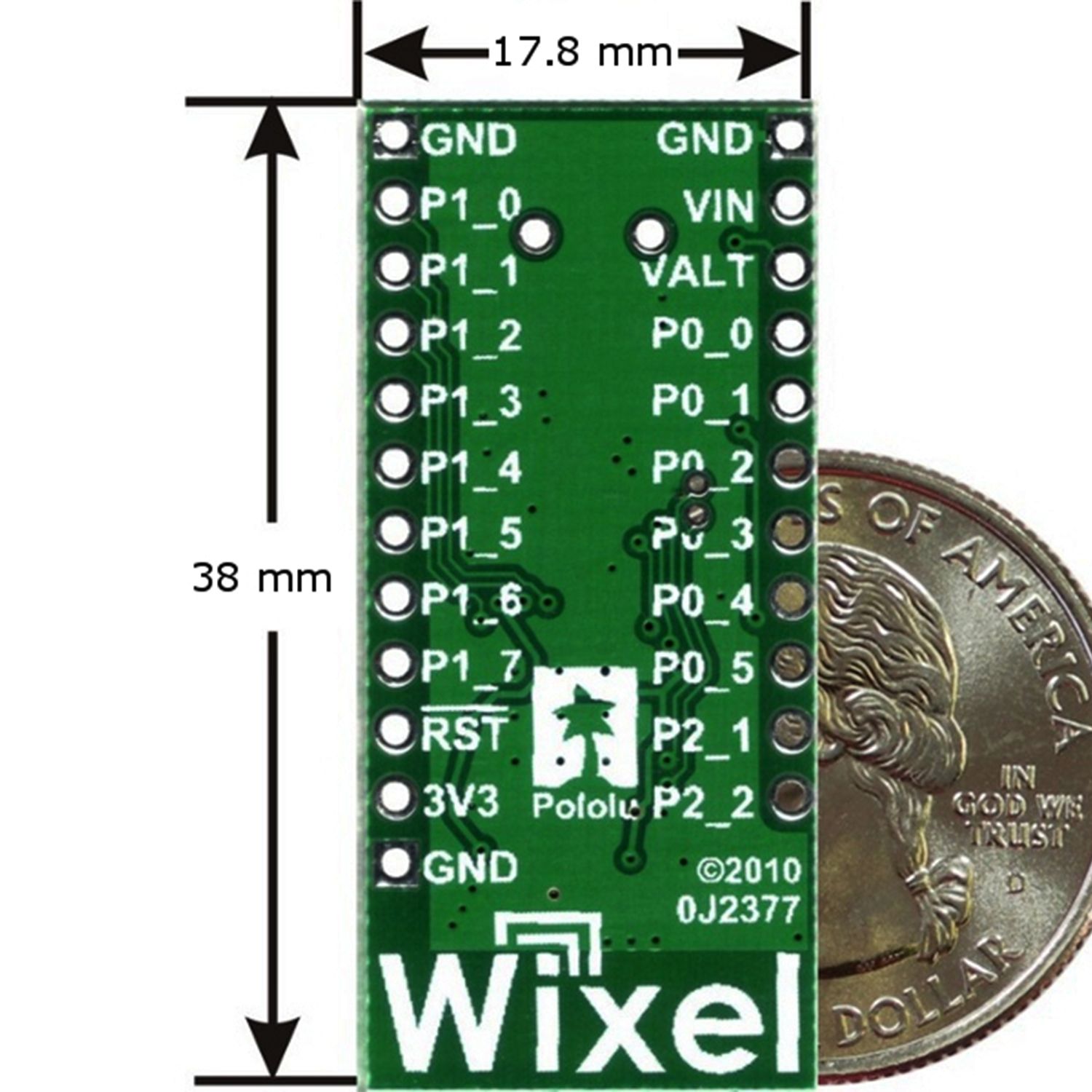 Основное фото Программируемый беспроводной USB-модуль Wixel от Pololu в интернет - магазине RoboStore Arduino