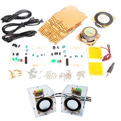 Основне фото DIY Kit набір аудіо колонки з світломузикою в інтернет - магазині RoboStore Arduino