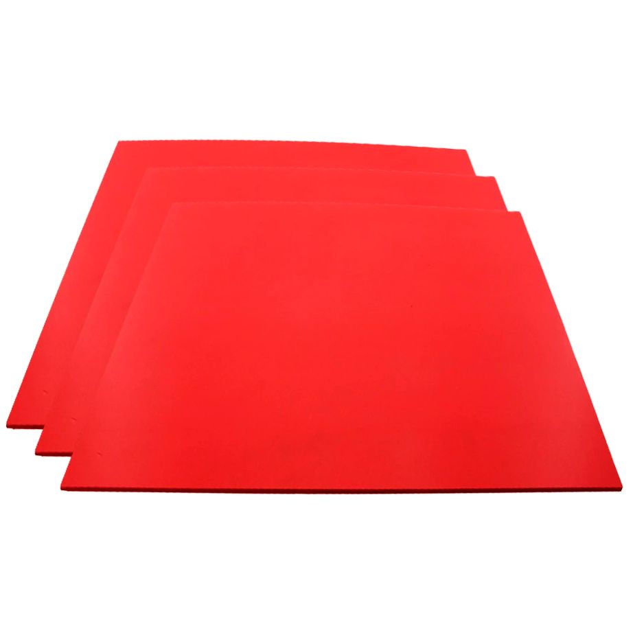 Вспененный плоский ПВХ лист PALIGHT 3 мм 600х400 мм (красный)