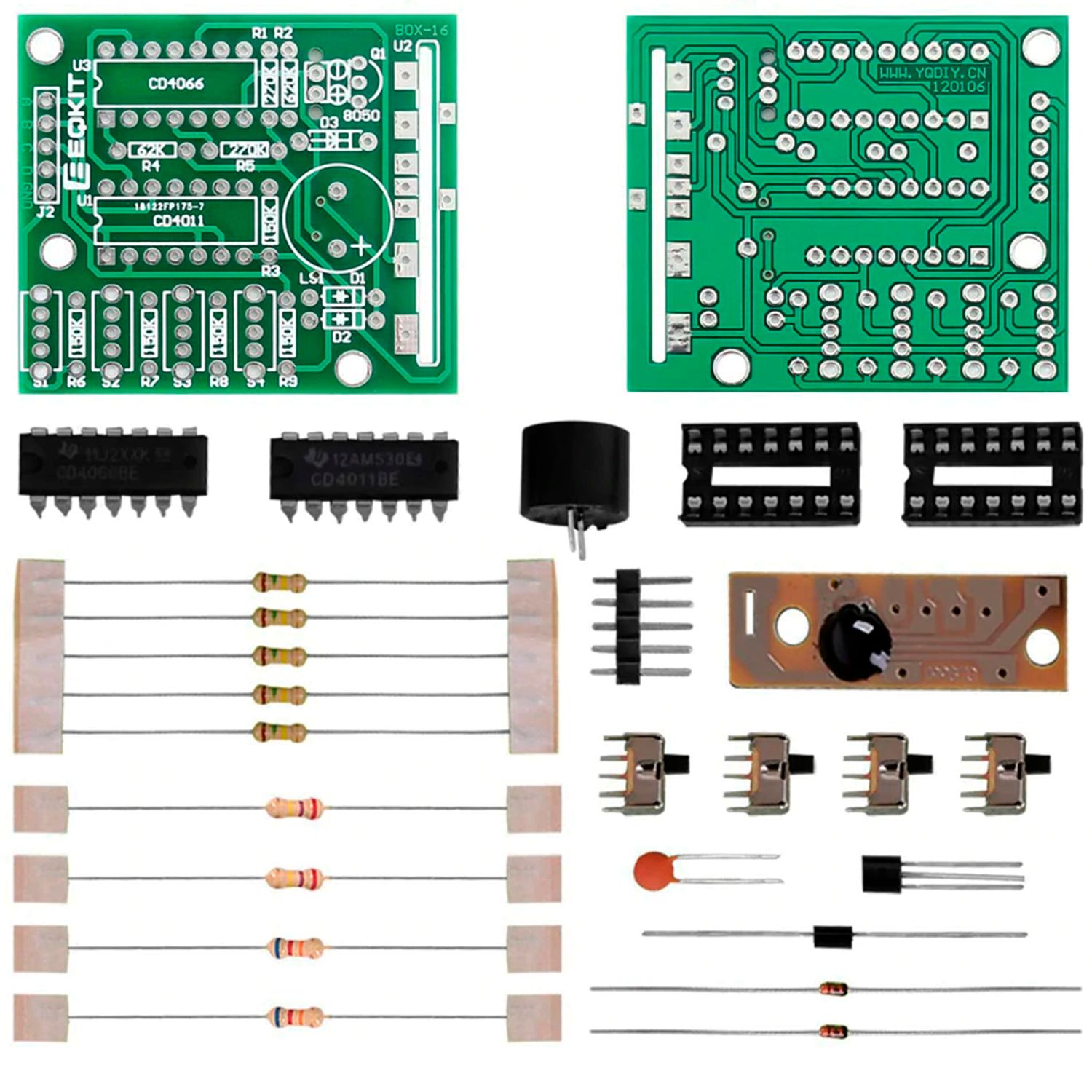 DIY Kit набор электронно звукового синтезатора на 16 режимов
