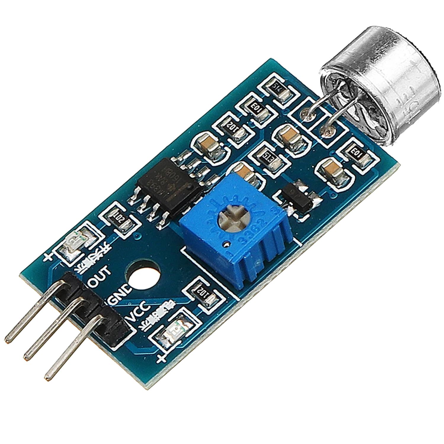 Модуль датчика звука (микрофона) для Arduino