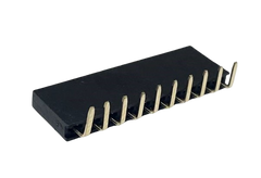 PBS-10R socket for PCB 2.54 mm (1х10)