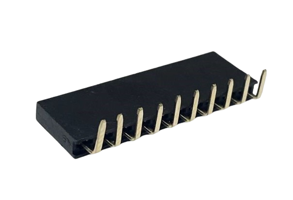 PBS-10R socket for PCB 2.54 mm (1х10)