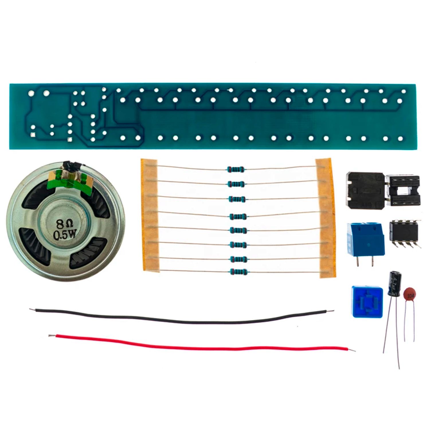 DIY Kit набор для сборки электронного синтезатора на основе таймера NE555