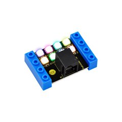 Основное фото Модуль 8 RGB светодиодов WS2812 Kidsbits Lego в магазине спортивных товаров RoboStore