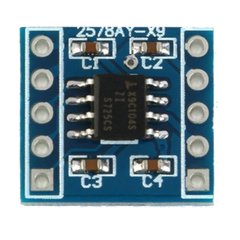 Основне фото Модуль цифрового потенціометра X9C104, програмований резистор в інтернет - магазині RoboStore Arduino