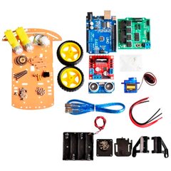 Основное фото Комплект для сборки автомобиля на основе платы Ардуино в интернет - магазине RoboStore Arduino