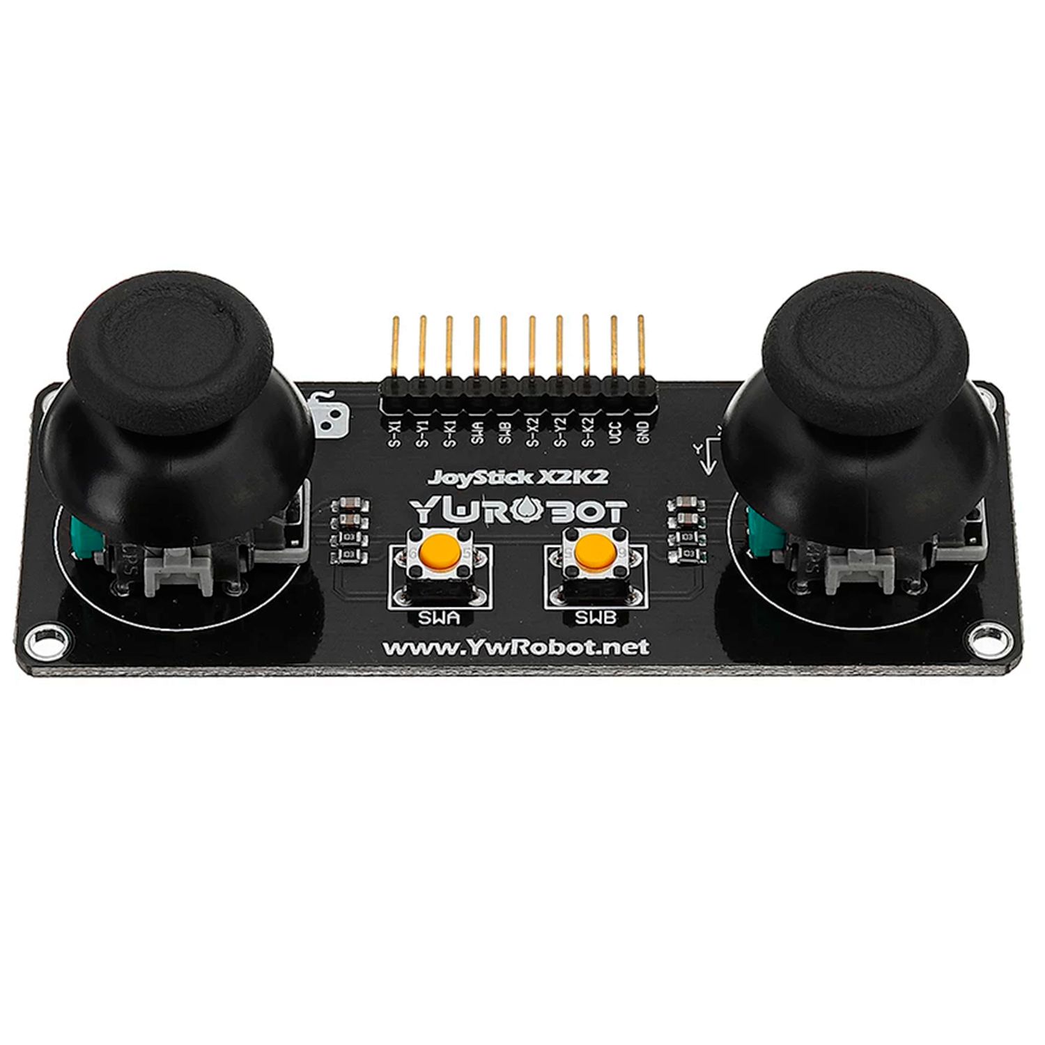 Ігровий кнопковий модуль 2-канальний PS2 для Arduino
