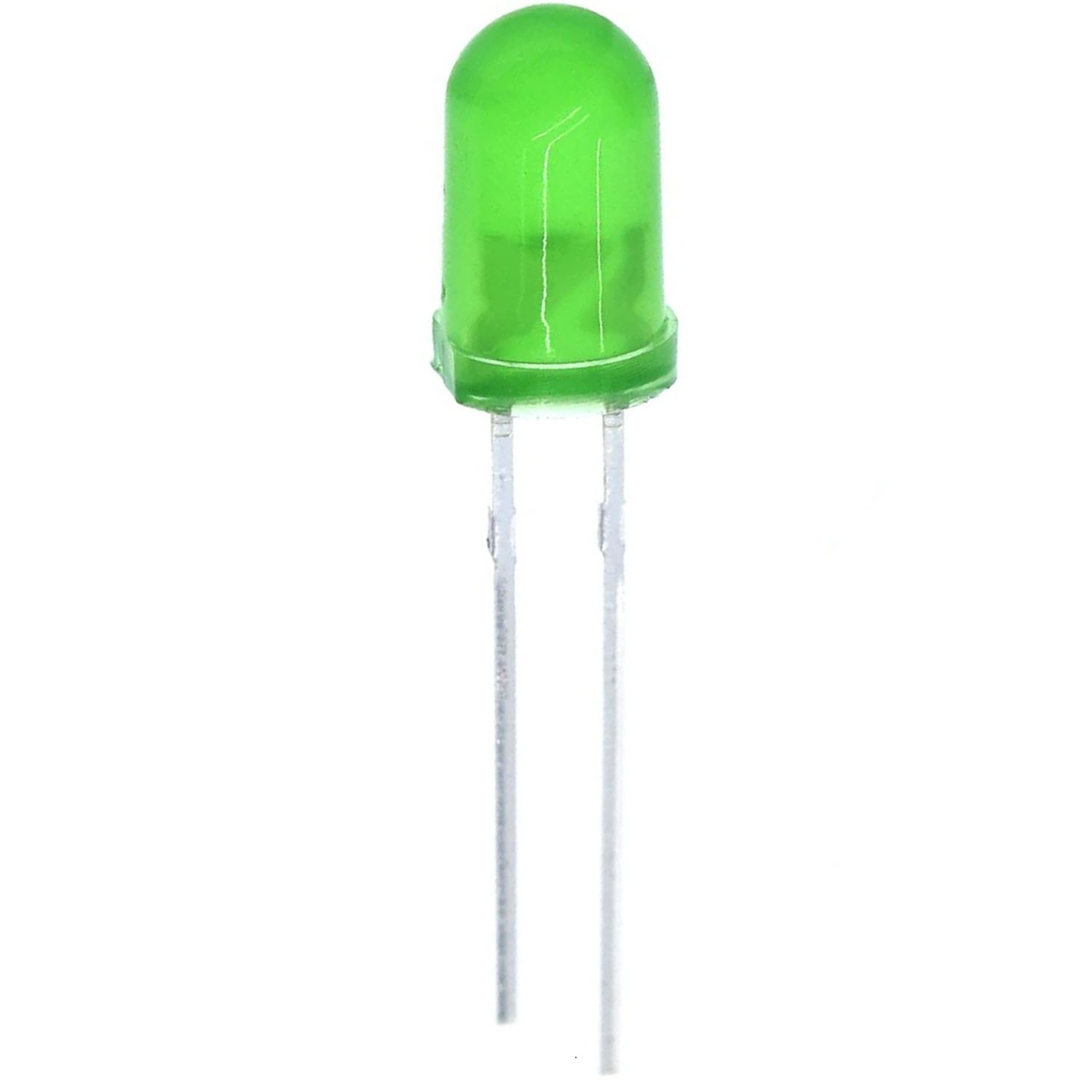 Світлодіод вивідний 5 мм (зелений)