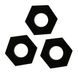 Фотографии из галереи Стойка шестигранная М3х5+6 (нейлон черная) магазина деталей для робототехники Arduino RoboStore