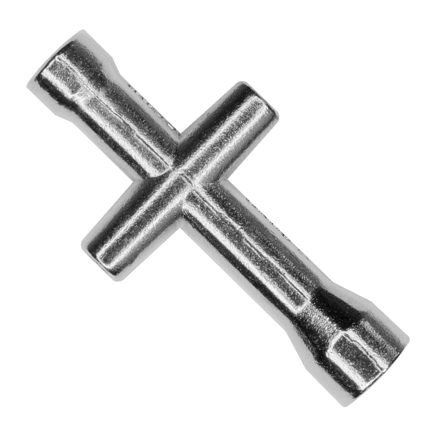 Ключ крестообразный стальной для гаек M2, M2.5, M3, M4