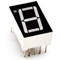 7-сегментный 1 цифровой индикатор 0.56 (красный) для Arduino