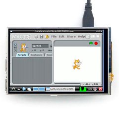 Основное фото Сенсорный экран Waveshare 4-дюймовый TFT с SPI интерфейс для всех Raspberry Pi в интернет - магазине RoboStore Arduino