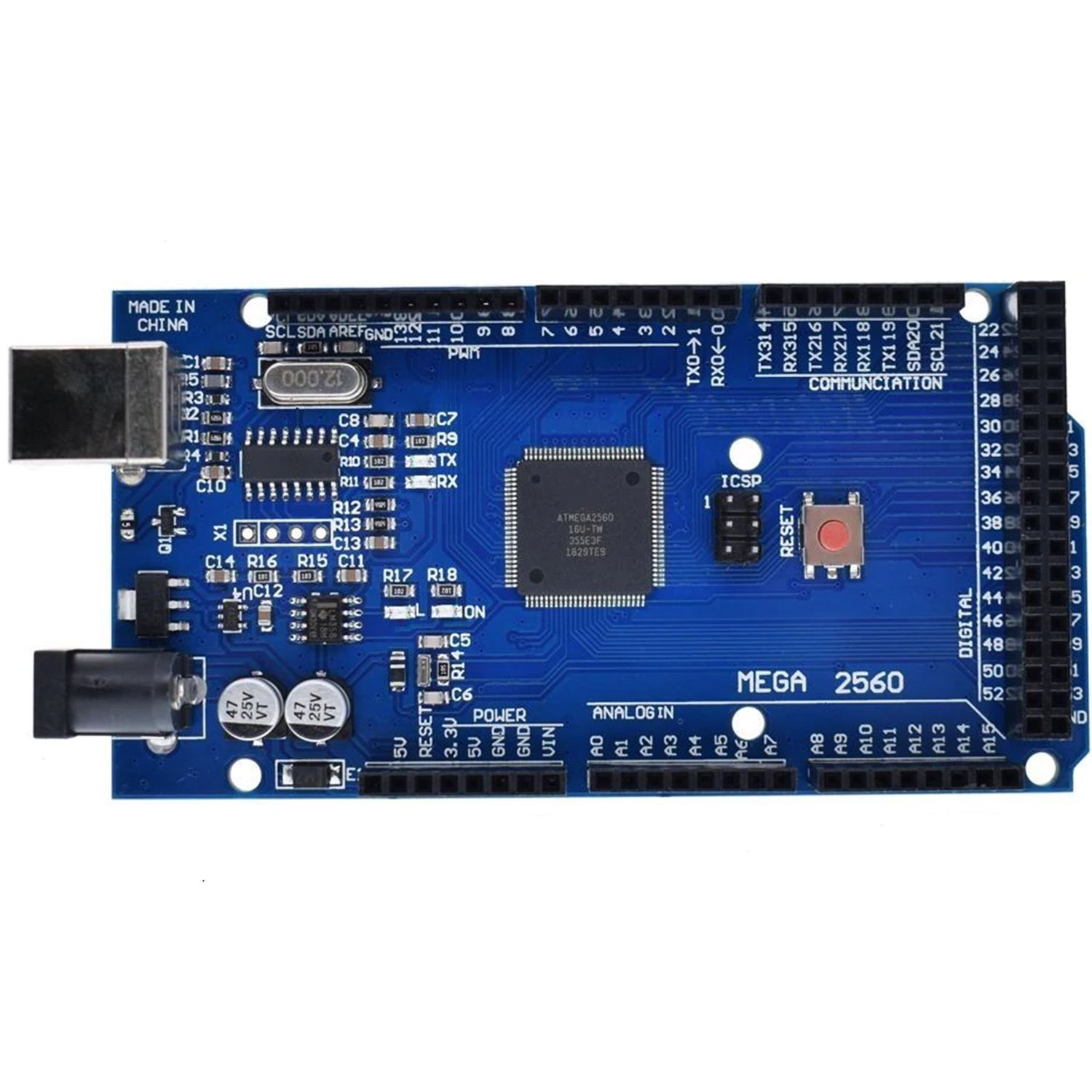 Отладочная плата Arduino Mega 2560 R3