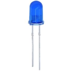 Светодиод выводной 5 мм (синий)