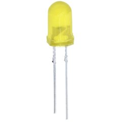 Светодиод выводной 5 мм (желтый)