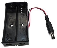 Основне фото Акумуляторний відсік 18650 зі штекером для живлення Arduino Uno R3 в інтернет - магазині RoboStore Arduino
