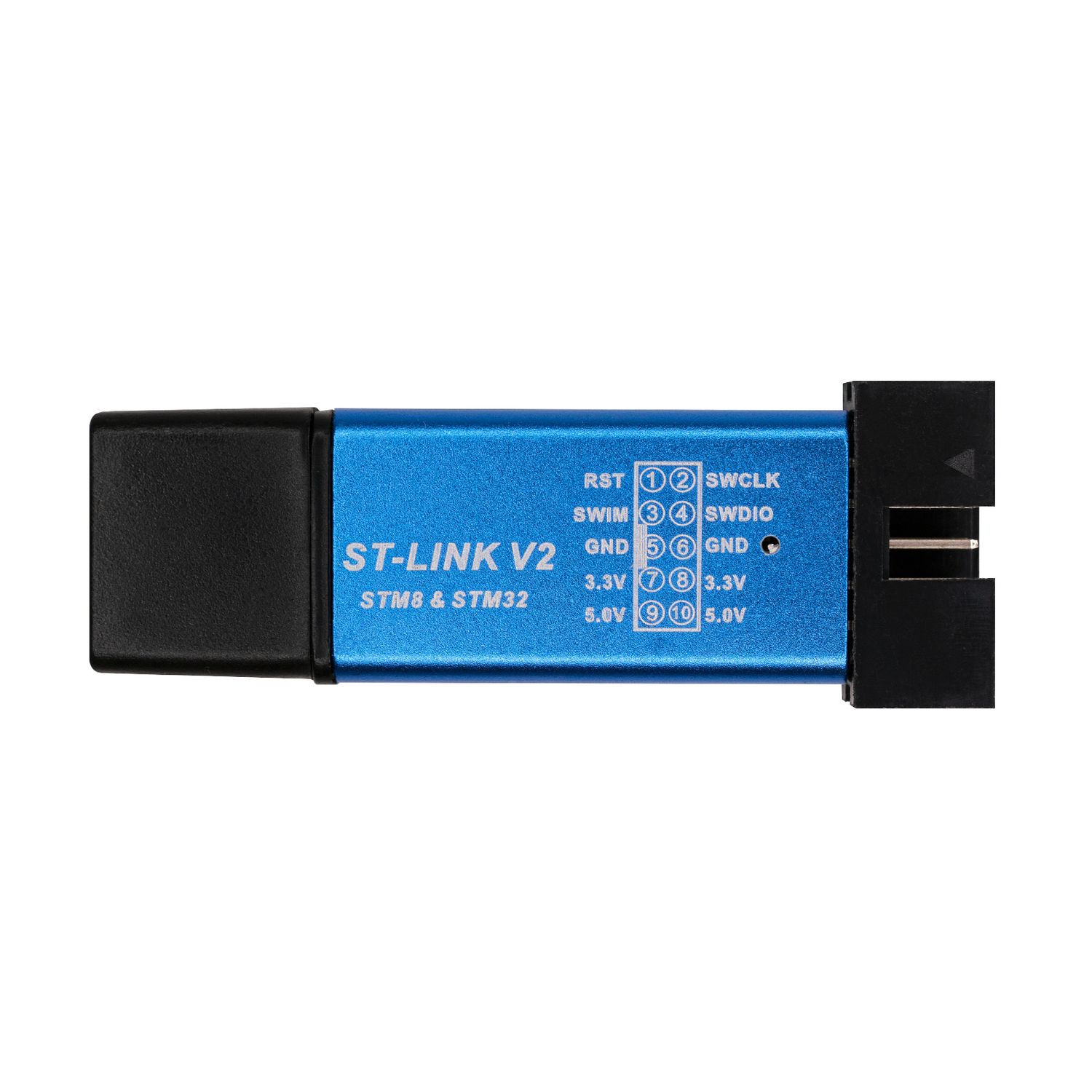ST-LINK V2 USB программатор STM8 и STM32 микроконтроллеров