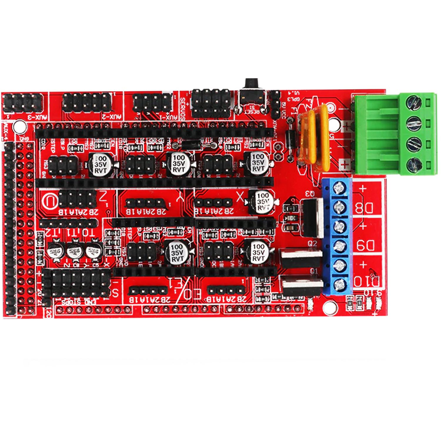 Основное фото Плата RAMPS 1.4 для Arduino Mega 2560 в интернет - магазине RoboStore Arduino