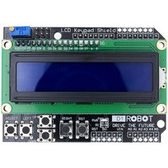 Основне фото Модуль Keypad Shield з LCD дисплеєм 1602 I2C в інтернет - магазині RoboStore Arduino