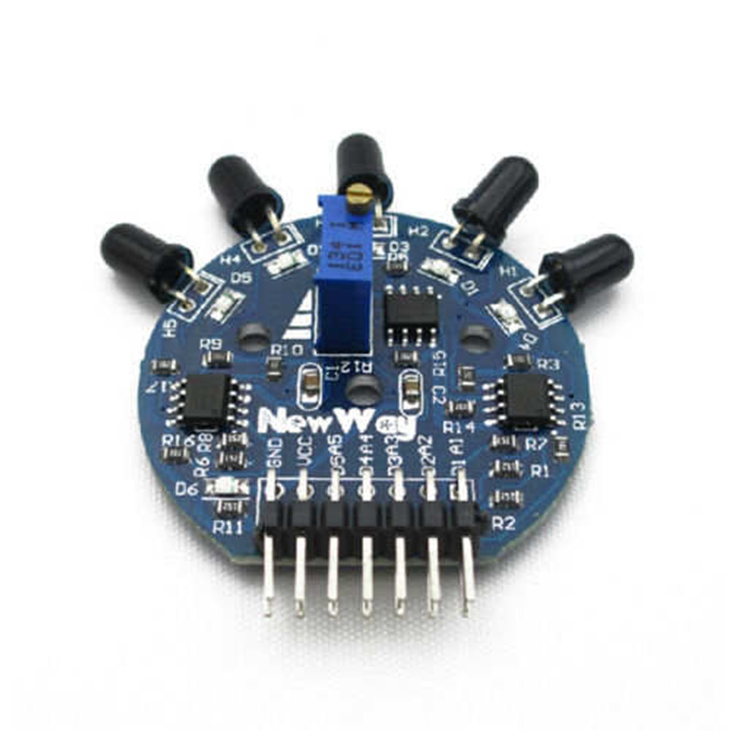 Модуль датчика пламени 5-канальный аналого-цифровой для Arduino