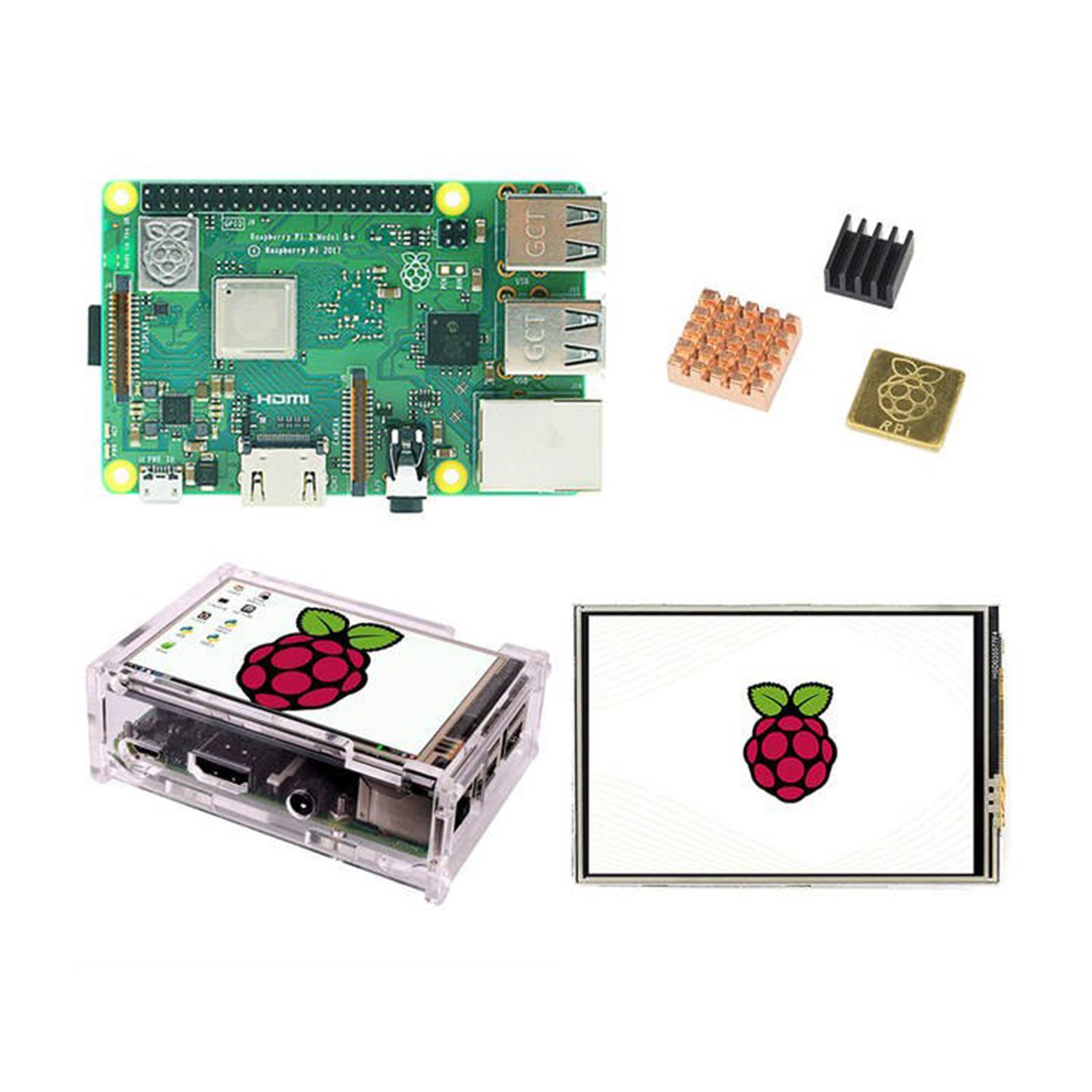 Основное фото Базовый комплект платы Raspberry Pi 3 Model B в интернет - магазине RoboStore Arduino