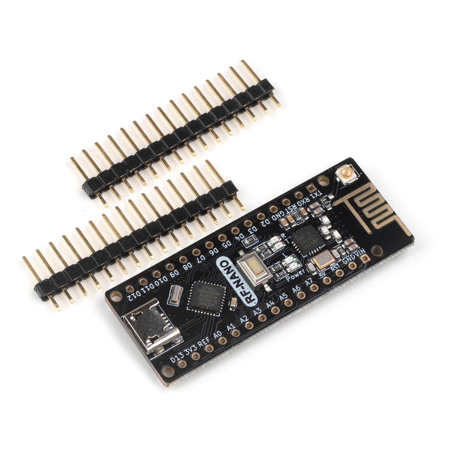 Відладочна плата Arduino RF-Nano V3.0 ATMega328P CH340 (не розпаяна)