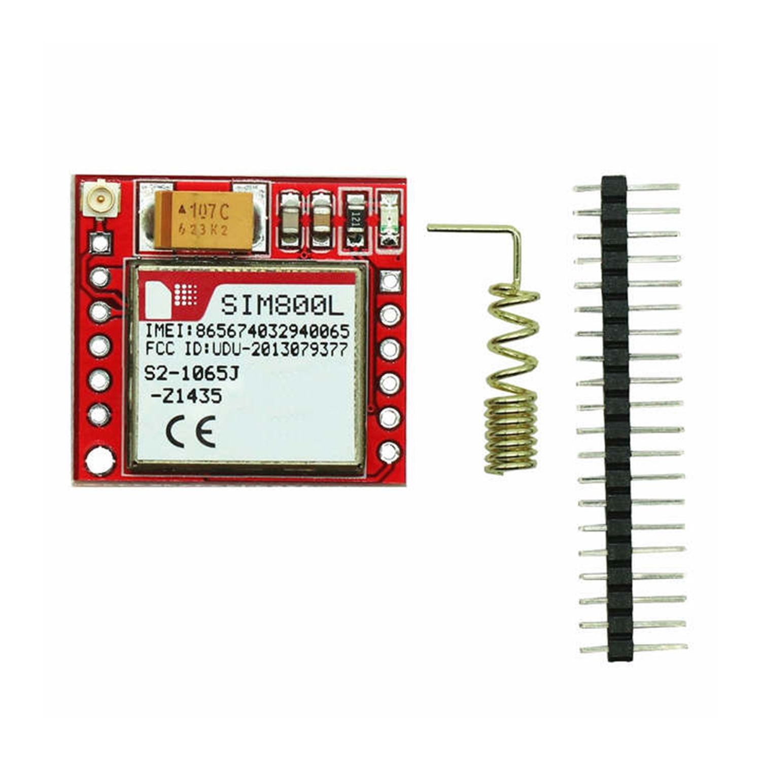 Основне фото Модуль стільникового зв'язку GSM і GPRS для Arduino SIM800L в інтернет - магазині RoboStore Arduino