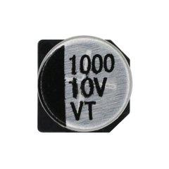 Основне фото SMD Конденсатор електролітичний 1000 мкФ 10 В ROQANG RVT1A102M0810 в магазині спортивних товарів RoboStore