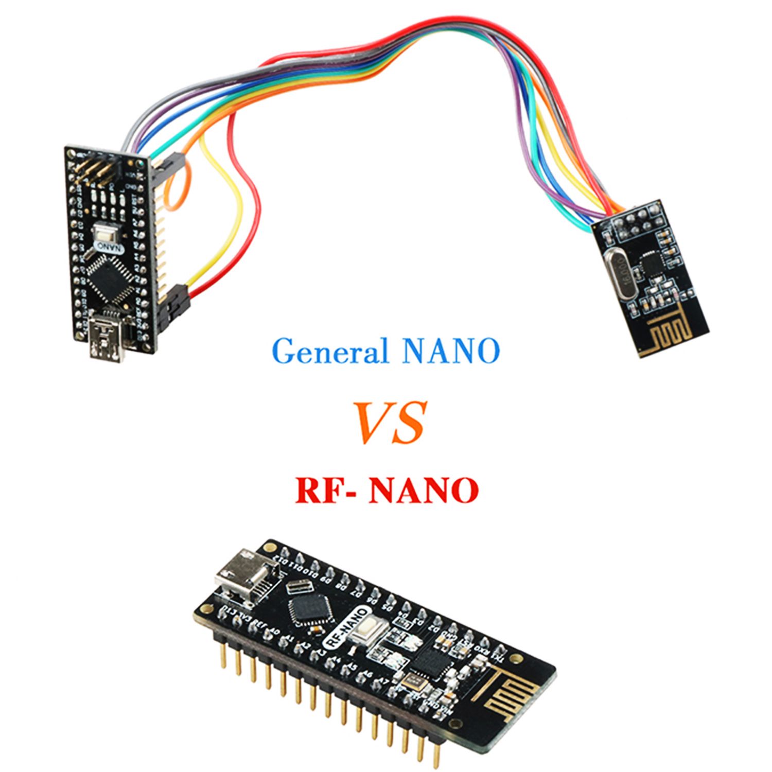 Відладочна плата Arduino RF-Nano V3.0 ATMega328P CH340