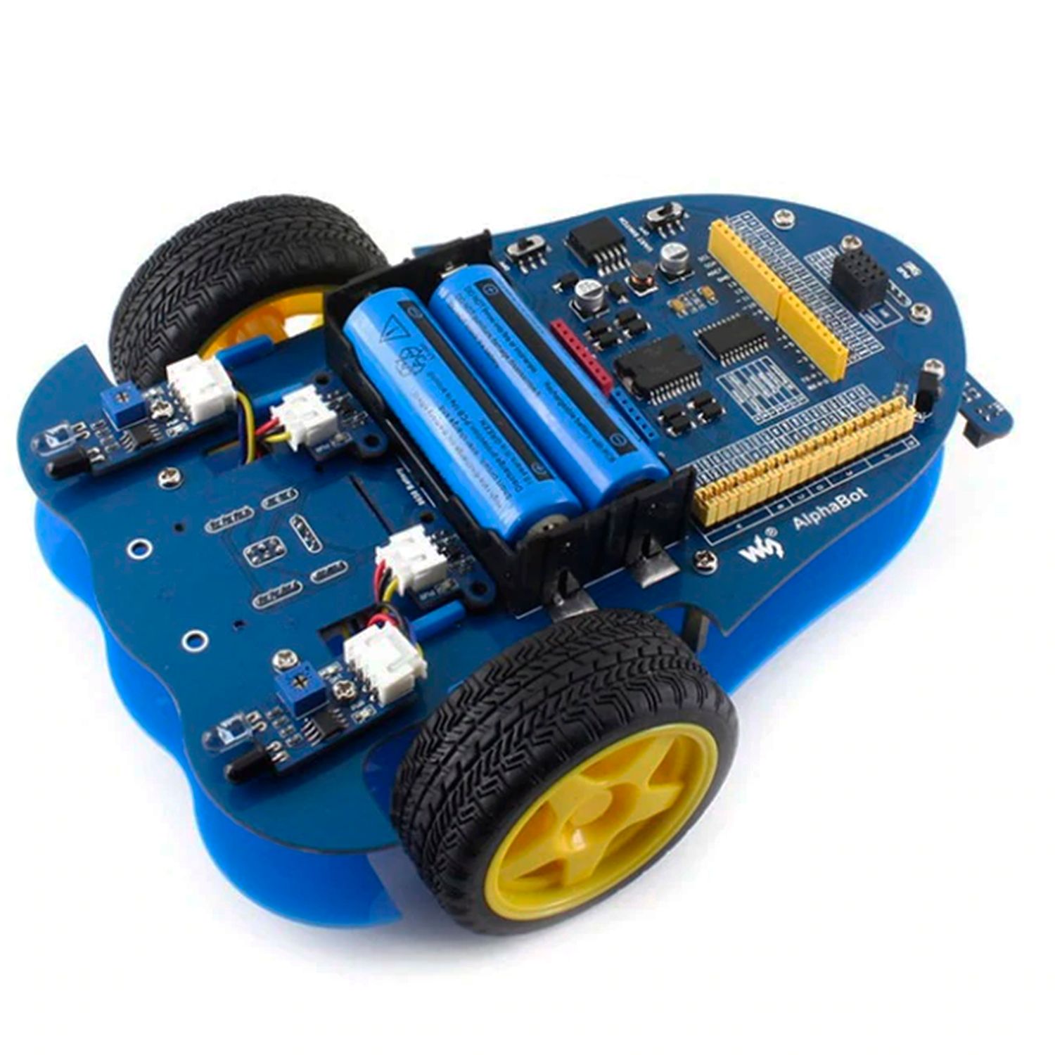 Набор для сборки робота - автомобиля AlphaBot на Raspberry Pi