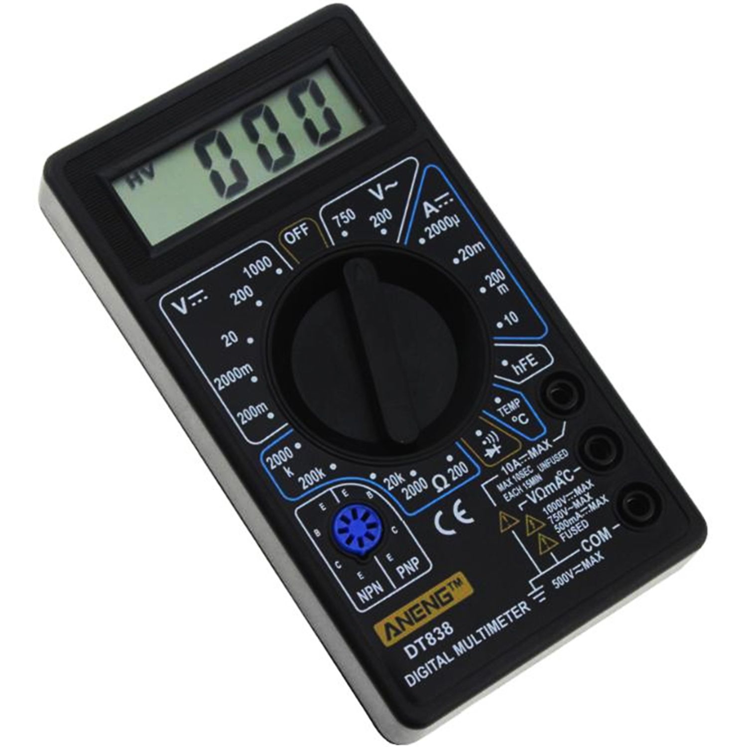 Мультиметр цифровой Digital DT-838 (с термопарой)