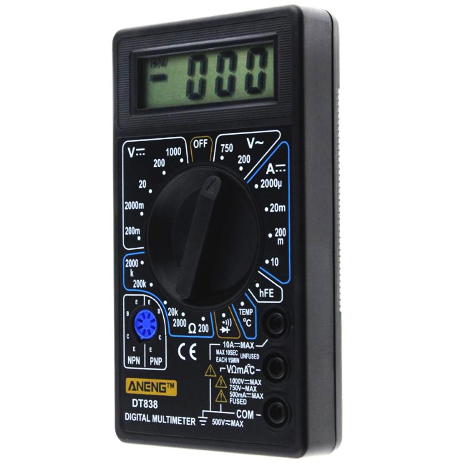 Мультиметр цифровий Digital DT-838 (з термопарою)