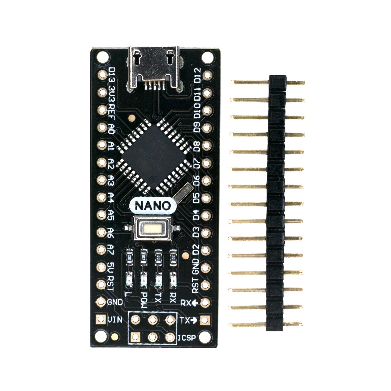 Відладочна плата Arduino Nano ATMega328P V3.0 CH340 от Makefun