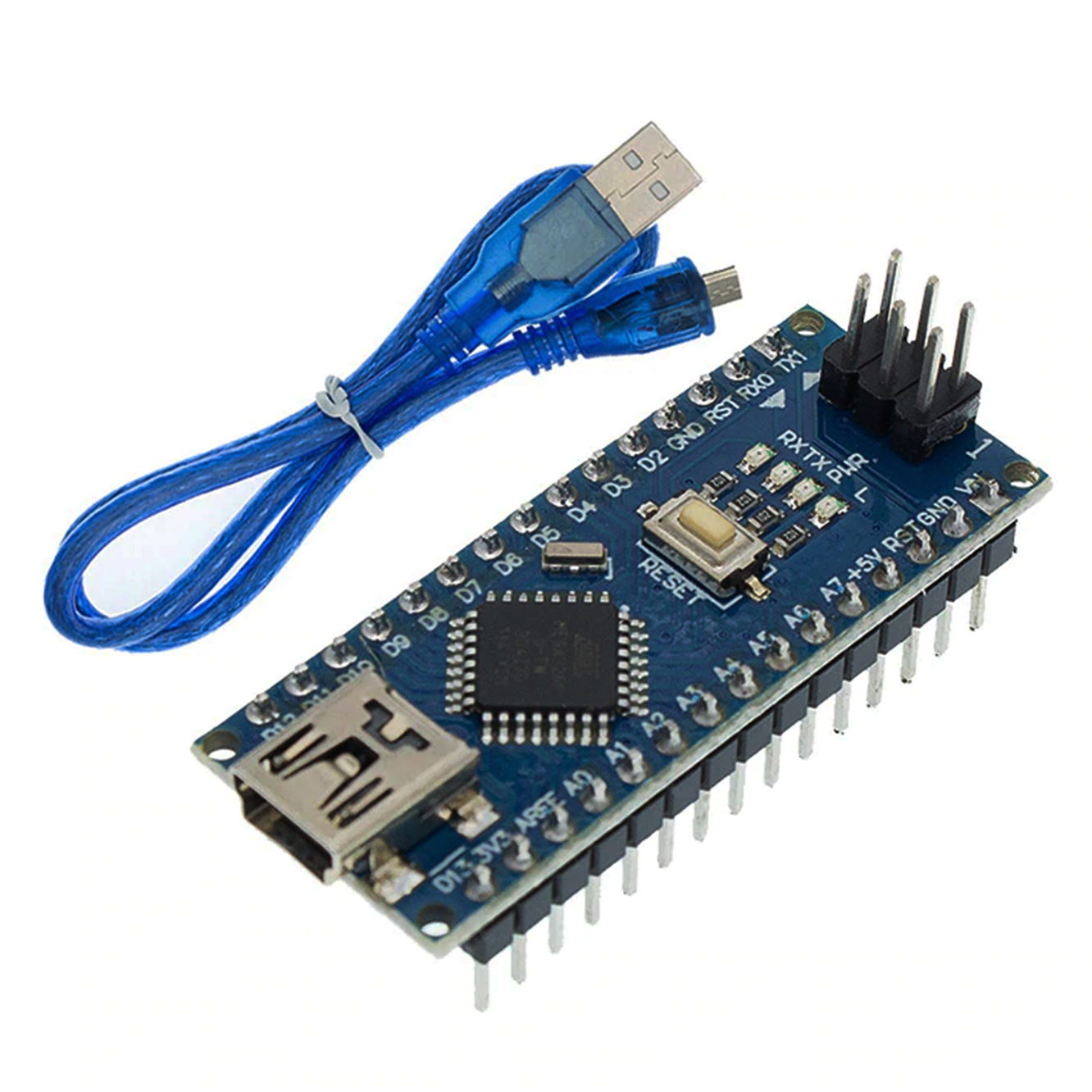 Отладочная плата arduino nano atmega328p usb кабель купить в интернет