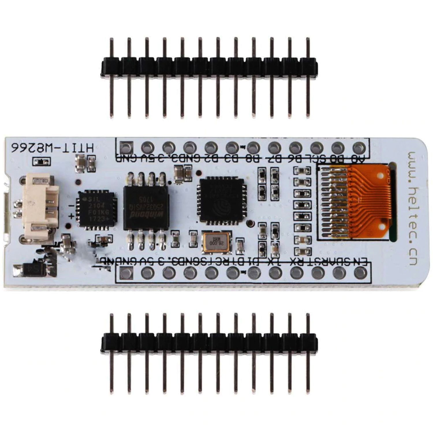 Основное фото Отладочная плата ESP8266 CP2014 c WIFI и OLED дисплеем в интернет - магазине RoboStore Arduino