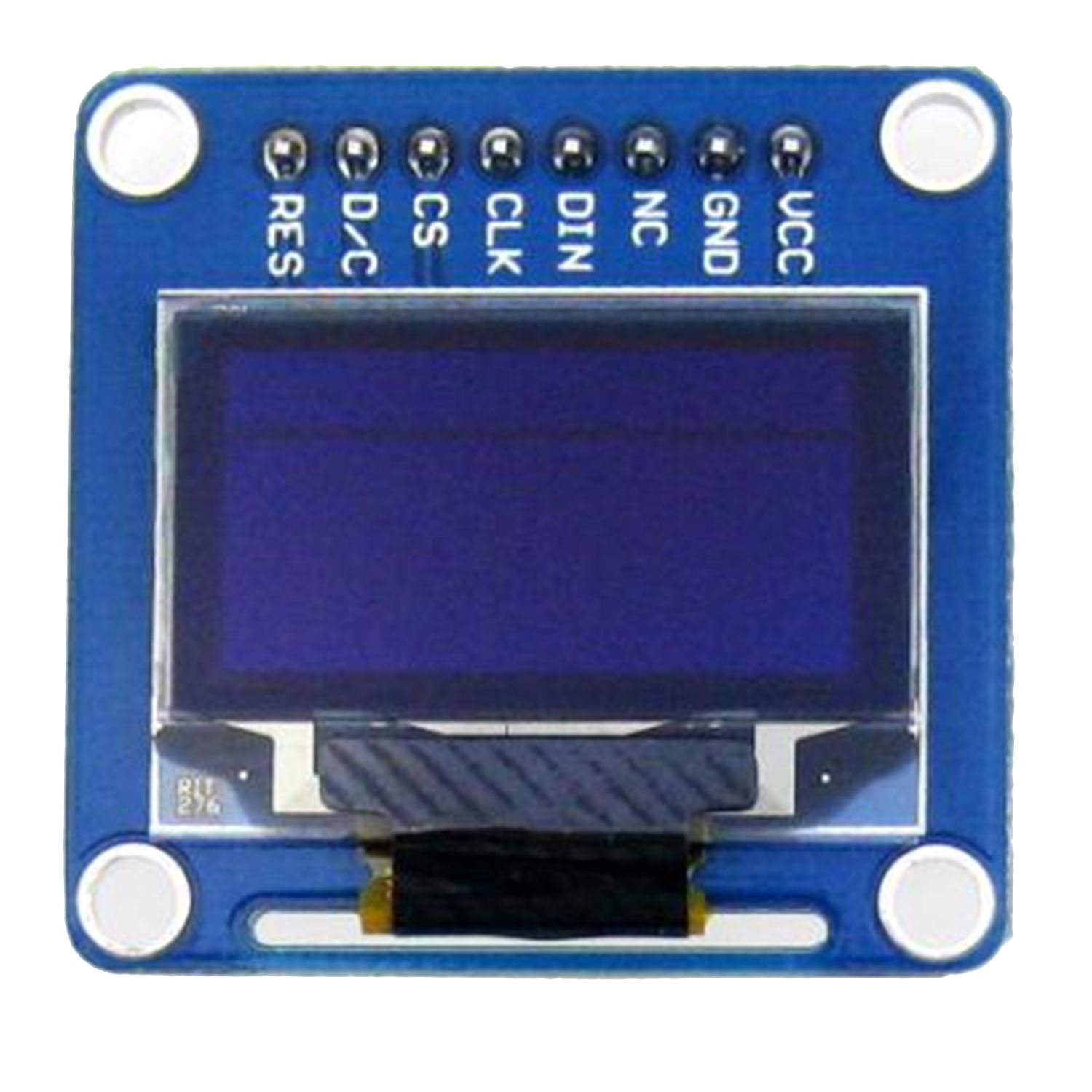 OLED дисплей 0.96 "I2C / SPI інтерфейси 128x64 (жовто-синій) від Waveshare