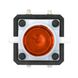 Фотографии из галереи Тактовая кнопка с подсветкой 12x12x7.3 мм, оранжевая  магазина деталей для робототехники Arduino RoboStore