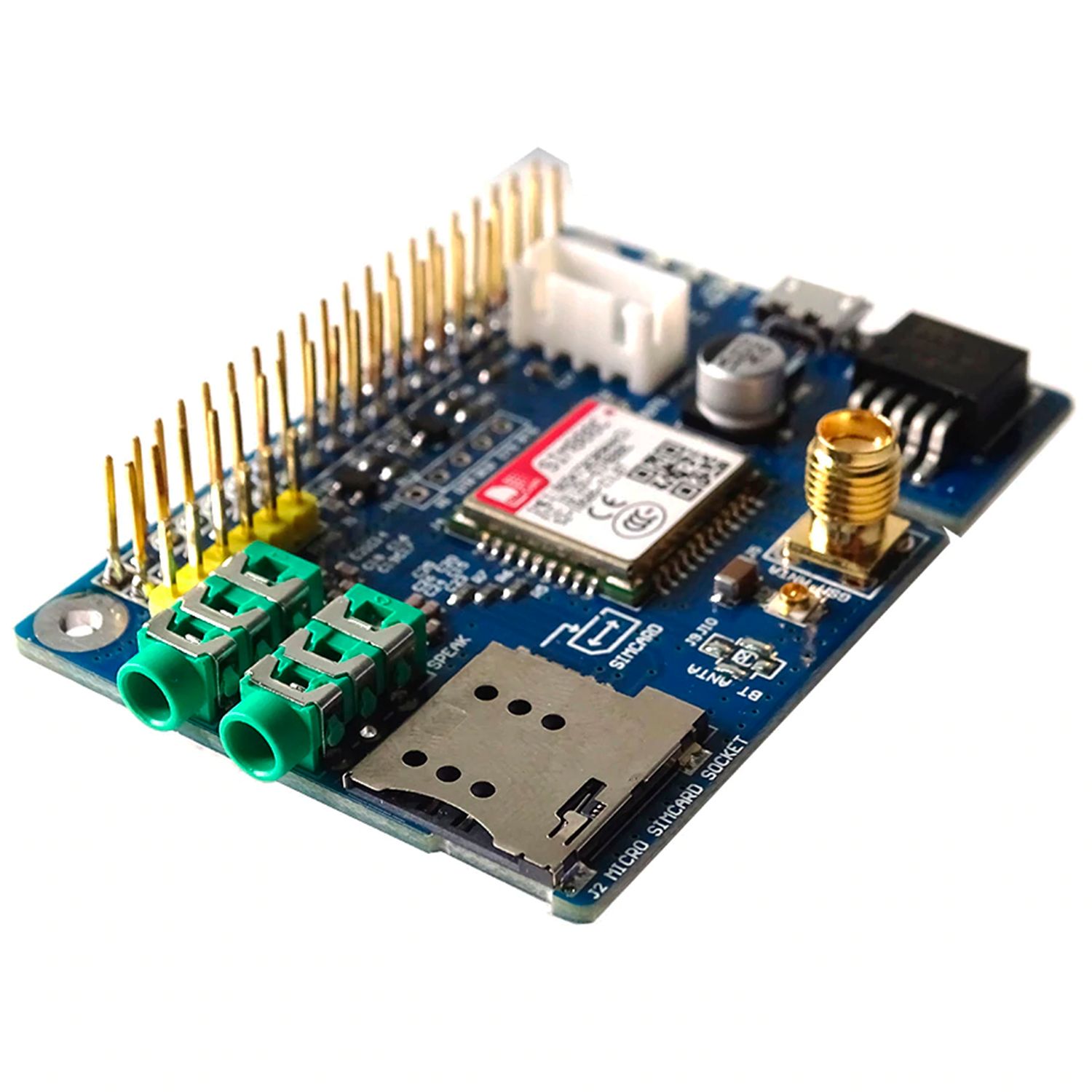 Модуль комунікації GSM GPRS для Arduino та Raspberry Pi SIM800C