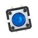 Фотографии из галереи Тактовая кнопка с подсветкой 12x12x7.3 мм, синяя магазина деталей для робототехники Arduino RoboStore