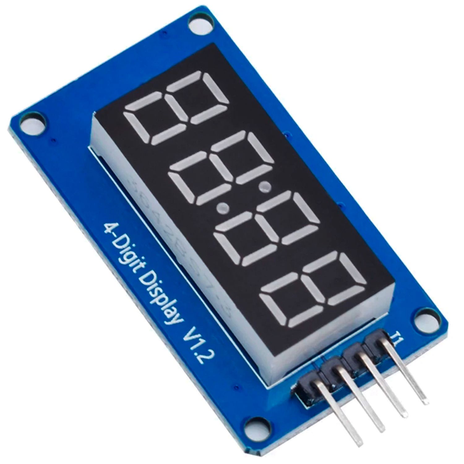 LED-индикатор семисегментный 4-разрядный с I2C драйвером TM1637