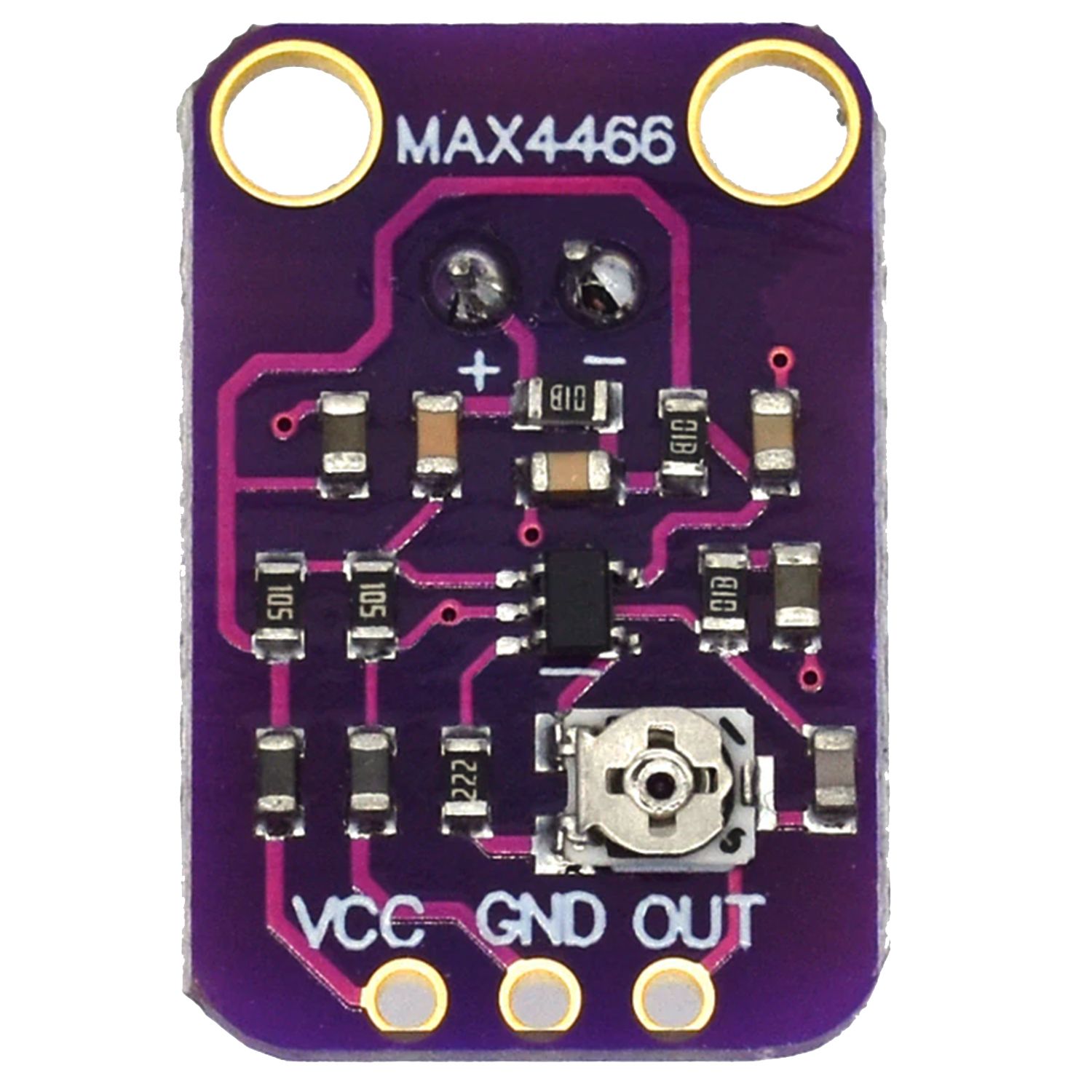 Модуль датчика звуку, мікрофон MAX4466