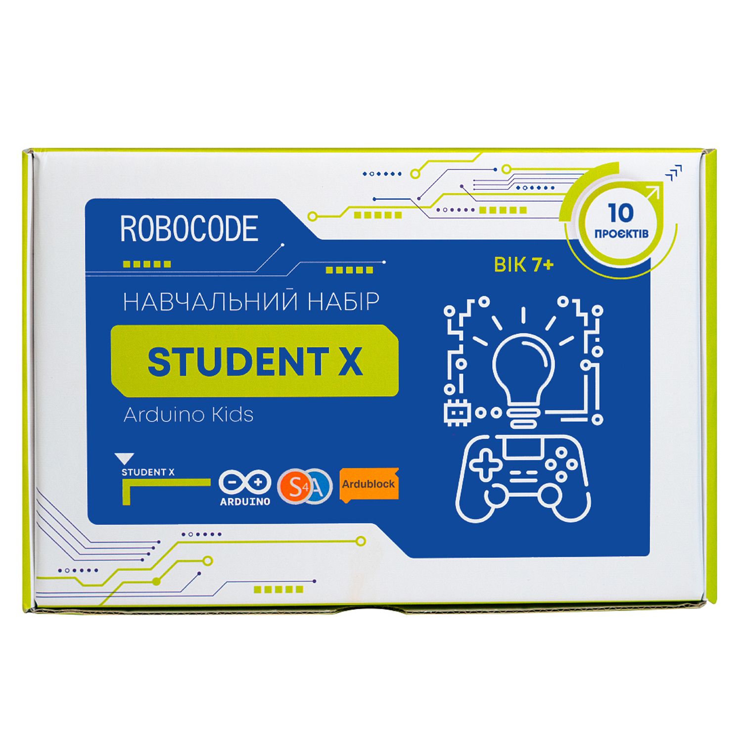 Обучающий набор электроники "Student X" Arduino Starter Kit на базе Uno Rev3 (10 проектов)