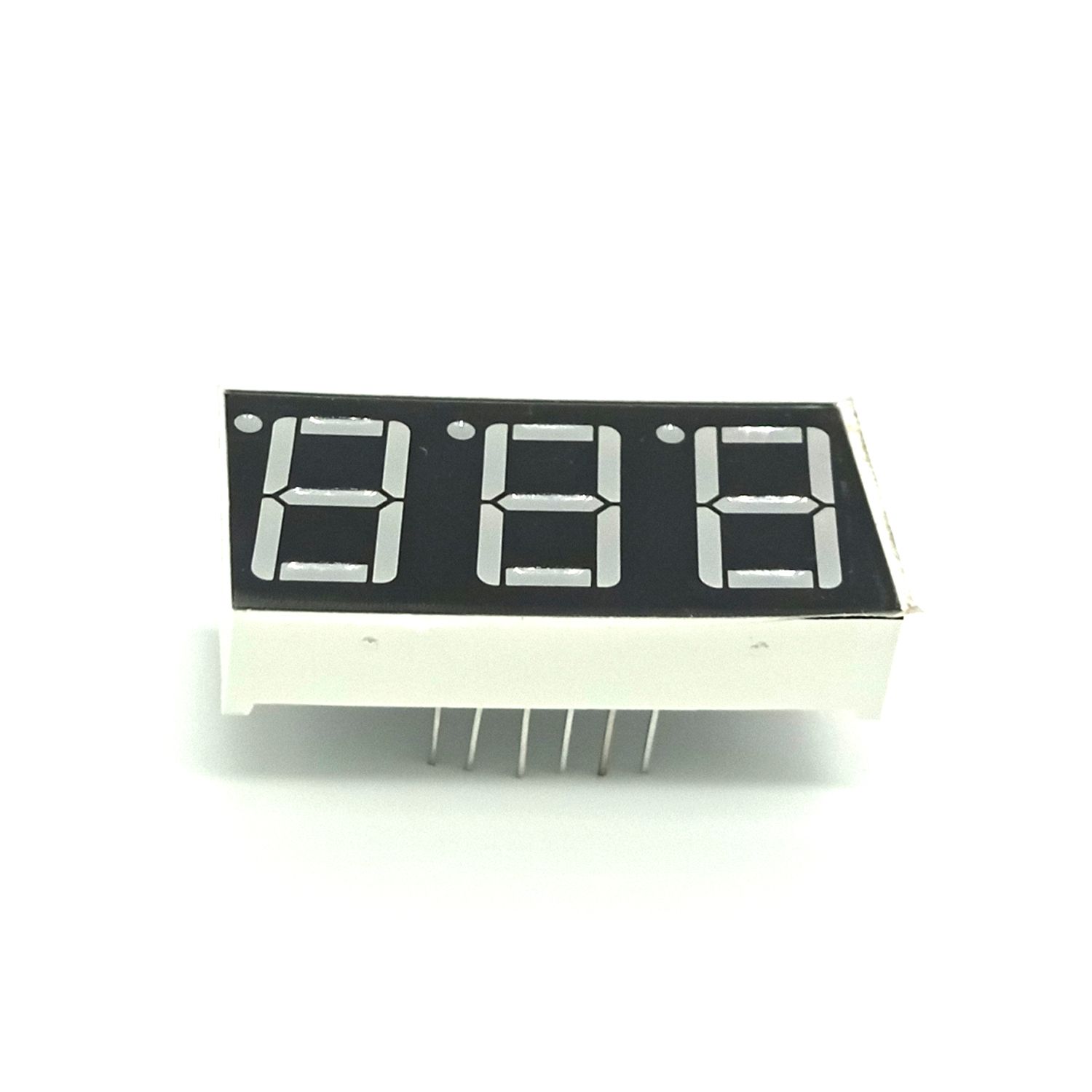 7-сегментний 3х цифровий індикатор 0,56 (червоний) для Arduino