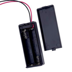 Батарейний відсік на 2 батареї ААА закритий SBH-421-1A